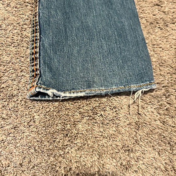 True Religion Light Blue Men's Straight Jeans - Picture 7 of 13